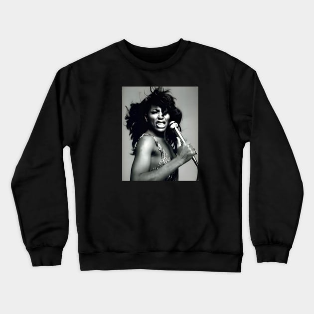 Tina 1980s Crewneck Sweatshirt by MisterPumpkin